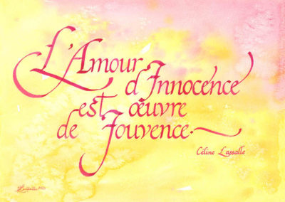 Citation Innocence de Céline Lassalle