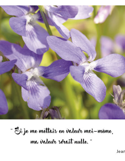 “Si je me mettais en valeur moi-même, ma valeur serait nulle.” Jean 8, 54